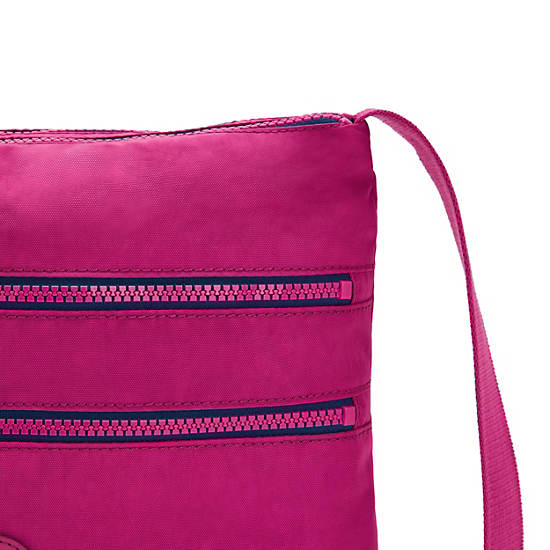 Kipling Alvar Crossbody Bags Pink Fuchsia | CA 1066BE